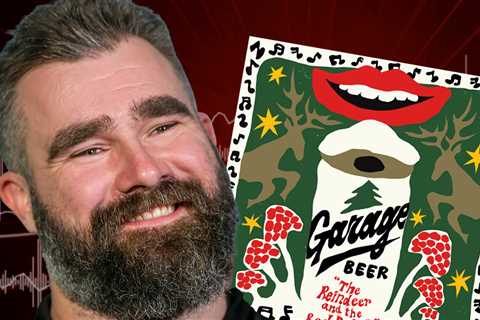 Jason Kelce Lends Voice For Garage Beer's Holiday Vinyl Record