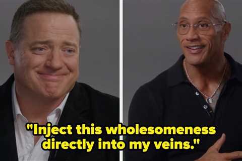 Dwayne Johnson Thanked Brendan Fraser For Kicking Off His Hollywood Career With The Mummy Returns,..