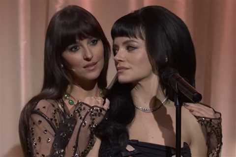 Lily Allen Surprises With Dakota Johnson Cameo During ‘Madeline’ Performance on ‘SNL’: Watch