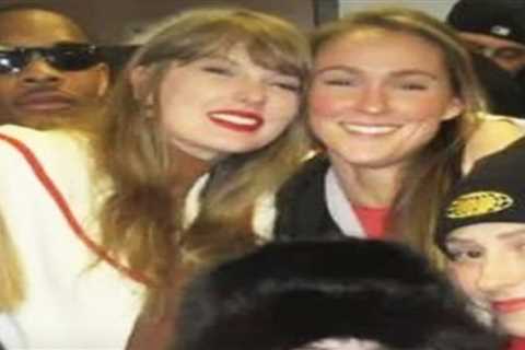 Taylor Swift caps off birthday weekend by taking in Chiefs-Chargers game with Kylie Kelce