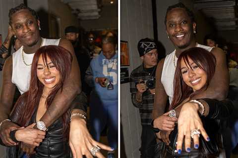 Young Thug Proposes to Mariah the Scientist During Atlanta Concert