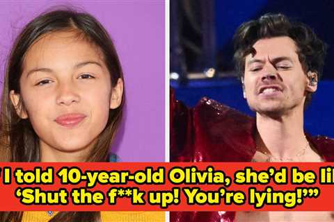 Olivia Rodrigo Just Admitted That She Used To Write Harry Styles Fanfiction As A Kid — And Revealed ..