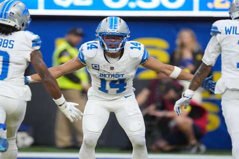 Refs warns Lions to stop booger-flicking celebrations, Amon-Ra St. Brown says