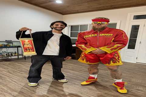 Jake Paul killed an alligator himself for his wild, Hulk Hogan-inspired look to fight Anthony Joshua