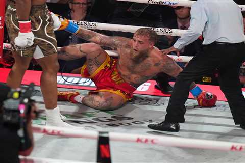Jake Paul suffered broken jaw while being knocked out by Anthony Joshua in controversial fight