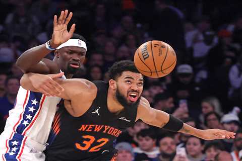Knicks’ packed schedule catches up to them in sloppy home loss to 76ers