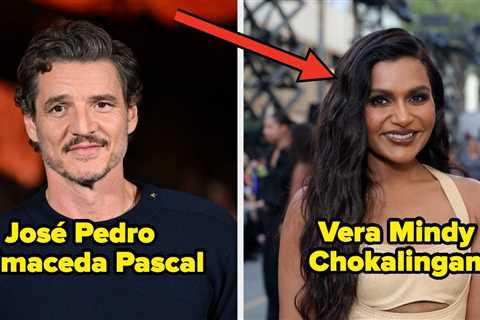 I Genuinely Cannot Look At These 27 Famous People The Same Way After Learning Their Actual Names