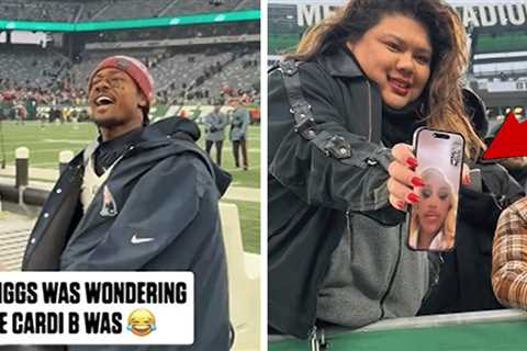 Cardi B Ditches Cold Temperatures At Stefon Diggs' Game