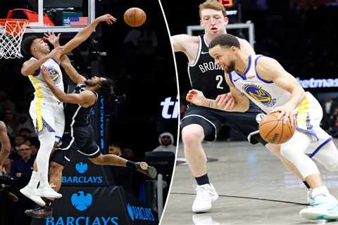 Nets’ improved defense no match for Steph Curry, Warriors as win streak ends at three
