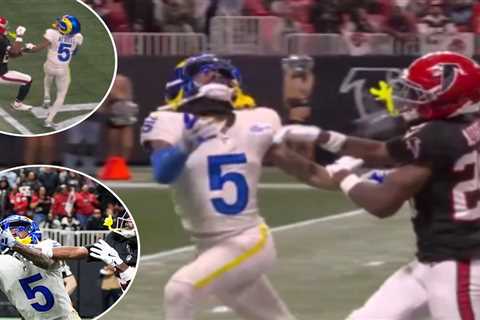 Rams see questionable missed pass interference call stall desperate final drive in ‘MNF’ loss to..