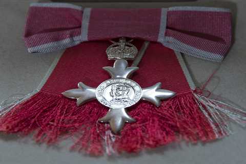What is the difference between an MBE, OBE, CBE and a knighthood?