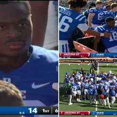 Duke lineman Kobe Smith suffers gruesome injury in Sun Bowl: ‘Not going to show that one again’
