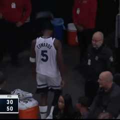 Anthony Edwards leaves Timberwolves bench midgame in shocking scene
