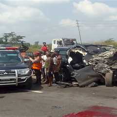 Driver in Anthony Joshua car crash charged after deaths of star boxer’s two close friends