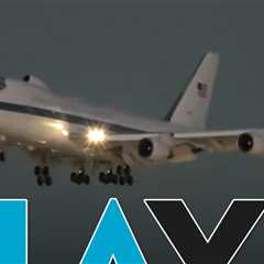 Presidential 'Doomsday Plane' Lands in Los Angeles, Provoking Panic