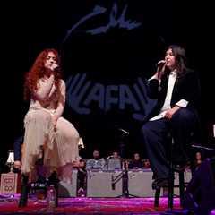 Lucy Dacus Joined by Chappell Roan for ‘The Book of Love’ Cover at Artists for Aid Benefit Show