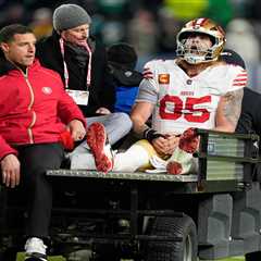 George Kittle used bottle of tequila to deal with devastating Achilles injury