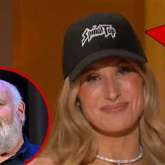 Nikki Glaser Wears 'Spinal Tap' Hat to Tribute Rob Reiner at Golden Globes