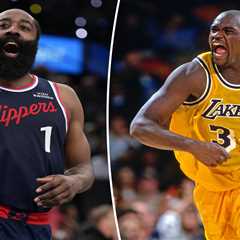 James Harden passes Lakers legend on all-time scoring list