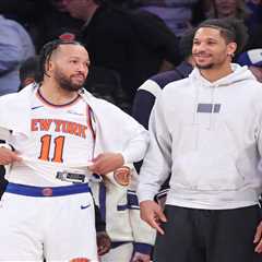 Jalen Brunson, Josh Hart’s status iffy ahead of game against ailing Mavericks