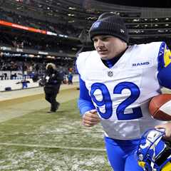 Harrison Mevis’ vulgar postgame interview causes NBC confusion after Rams playoff thriller