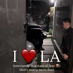 Trespasser Nabbed Outside Madison Wyborny & Leah Peters' L.A. Home, on Camera