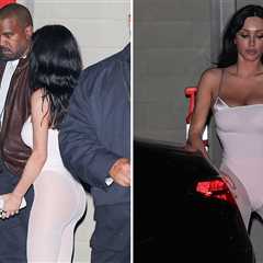 Bianca Censori Wows In Skimpy Outfit For Movie Date Night With Kanye West