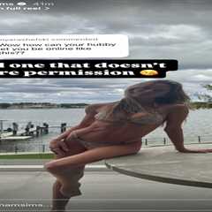 Jena Sims claps back at troll over bikini post with Brooks Koepka praise