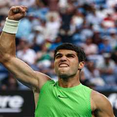 Carlos Alcaraz outlasts Alexander Zverev in 5 hour, 27 minute thriller to reach Australian Open..