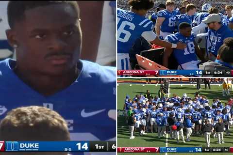 Duke lineman Kobe Smith suffers gruesome injury in Sun Bowl: ‘Not going to show that one again’