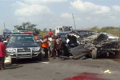 Driver in Anthony Joshua car crash charged after deaths of star boxer’s two close friends