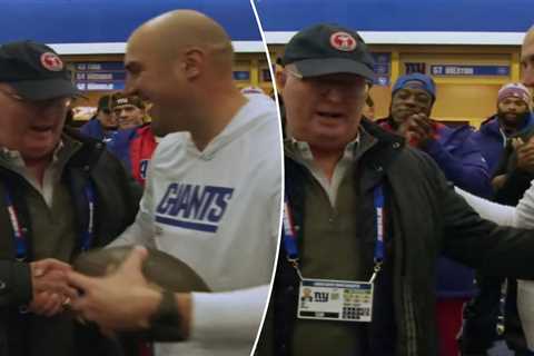 Giants dedicate win to John Mara as owner celebrates with team during cancer battle: ‘Unbelievable..