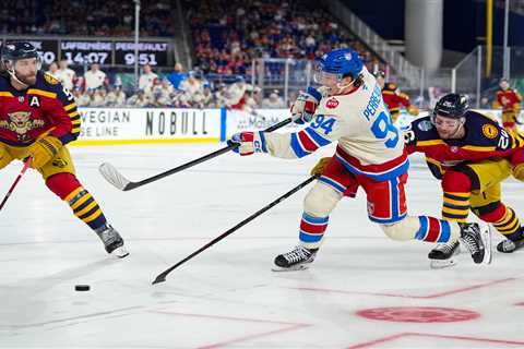 Gabe Perreault is inching closer to making his — and the Rangers’ — dreams a reality