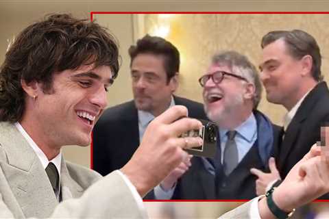 Jacob Elordi Flips Off Leonardo DiCaprio, Guillermo del Toro, Benicio Del Toro