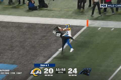 Puka Nacua draws praise for game-changing interception breakup: ‘He might be at safety next week’