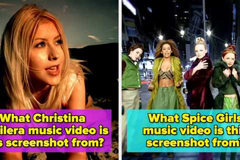 Absolutely No One Under 30 Can Identify 12/25 Of These Iconic '90s Music Videos From One Screenshot