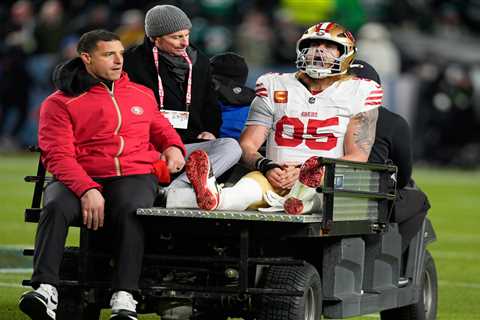 George Kittle used bottle of tequila to deal with devastating Achilles injury