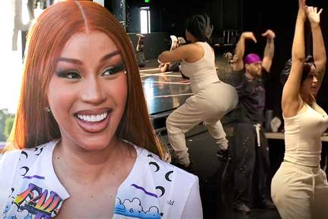 Cardi B Gets Ready For Tour In New Behind-The-Scenes Rehearsal Footage