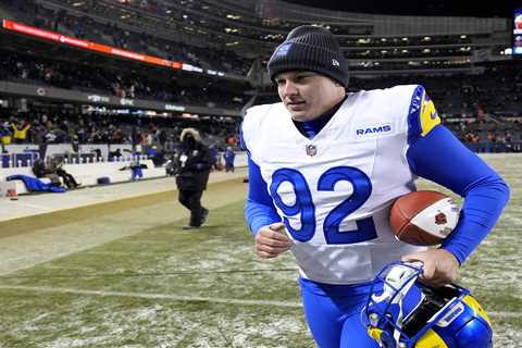 Harrison Mevis’ vulgar postgame interview causes NBC confusion after Rams playoff thriller