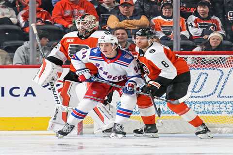 Gabe Perreault is taking big steps as the Rangers’ retool questions mount