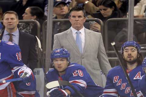 Rangers and Sharks head coaches share a unique, special bond