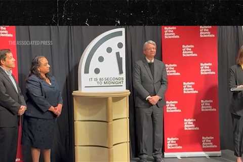 Doomsday Clock Time Edges Closest to Midnight in History
