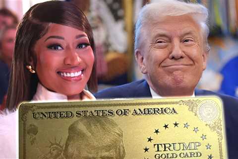 Nicki Minaj Flaunts 'Free' Trump Gold Card After Celebrating President