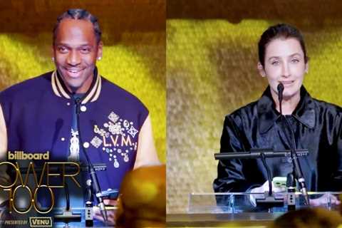 Pusha T Presents the Breakthrough Executive Award to Alex DePersia | Billboard Power 100 Party 2026