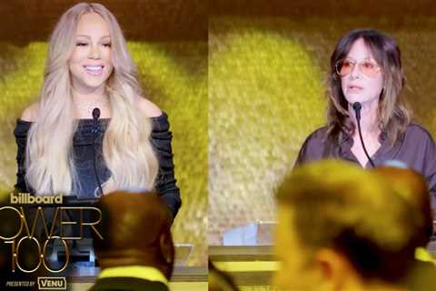 Mariah Carey Presents the Executive of the Decade Award to Jody Gerson | Billboard Power 100..