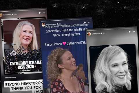 Pedro Pascal, Constance Wu & More Stars Pay Tribute to Catherine O'Hara
