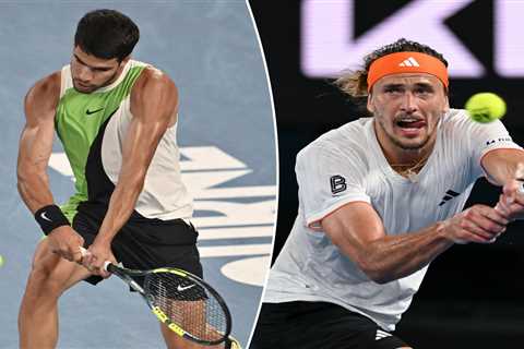 How to watch Alcaraz vs. Zverev in 2026 Australian Open semifinals for free