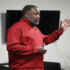Tuskegee coach Benjy Taylor handcuffed on court after game in stunning scene