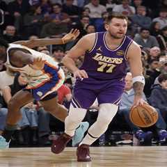 Despite Dončić’s near triple-double, lights were too bright in New York City