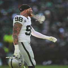 Maxx Crosby would love to play for Patriots coach Mike Vrabel as Raiders questions loom